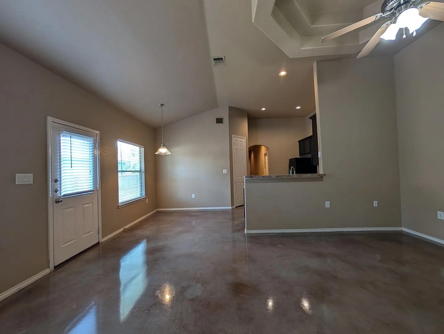 3/2/1 Duplex w/ Stained Concrete Floors Throughout! Refrigerator Included /Fenced in Yard / CISD — Photo 2
