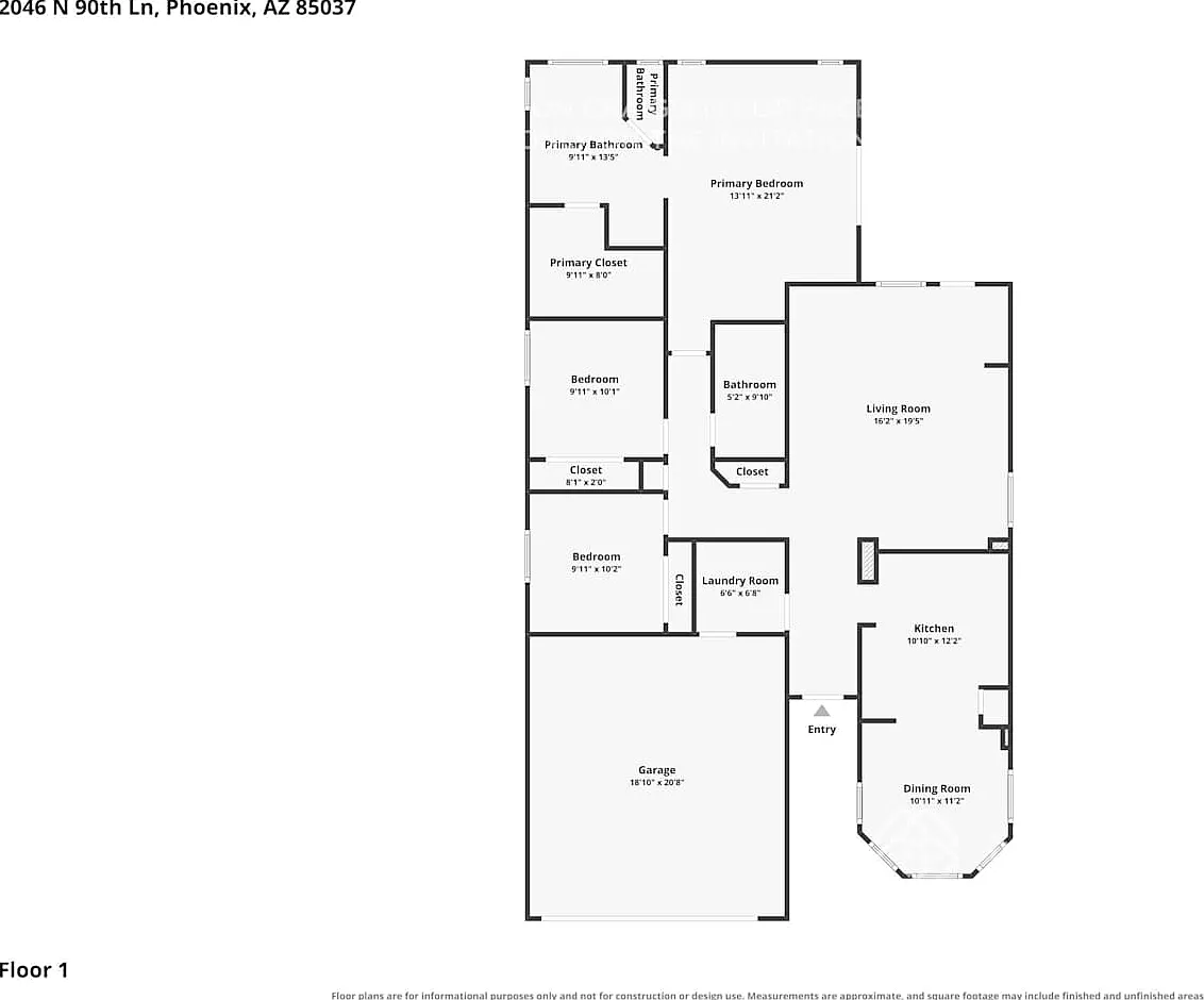 2046 N 90th Ln Phoenix, AZ 85037 — Photo 2