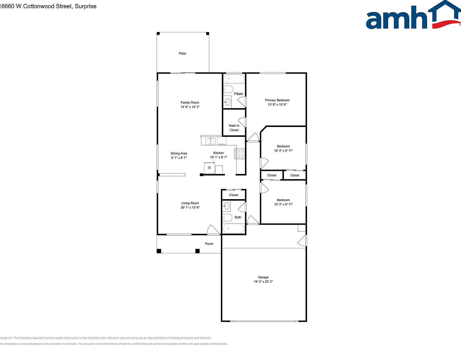 3 bed, 2.0 bath, 1305 sqft, $1,825 — Photo 2