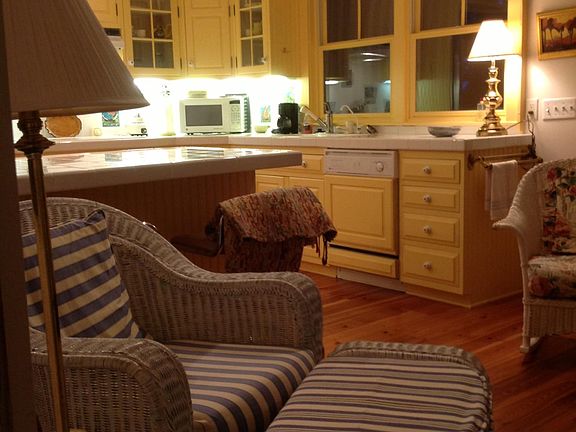 Living room to kitchen