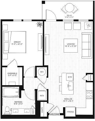Floor plan A2