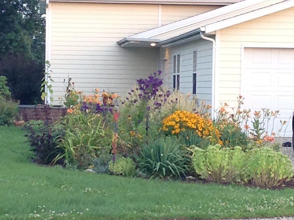 Large Perennial Flower Beds