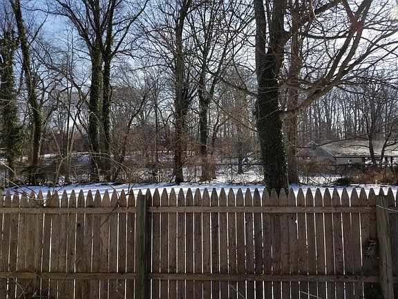 View from covered patio