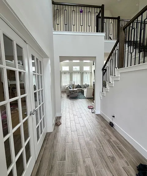 Study room on the left from the entry door