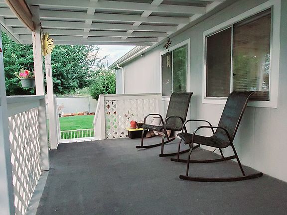Covered front porch