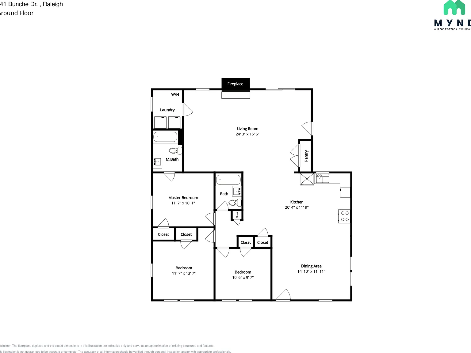 3 bed, 2.0 bath, 1526 sqft, $1,910 — Photo 2