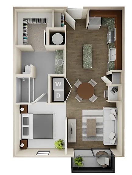 Floor plan E1