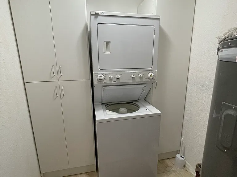 Utility room, with washer, and dryer