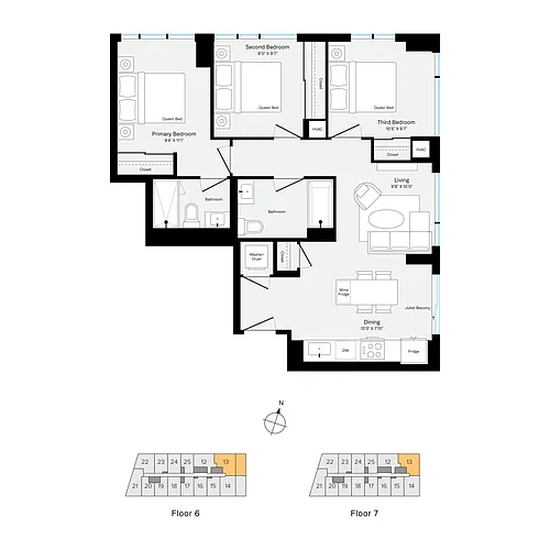 Floor plan E713