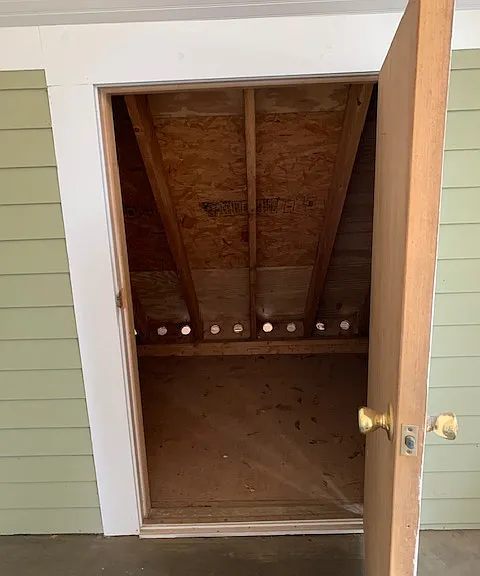 Exterior Storage on Porch