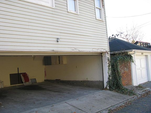 Garage space under unit
