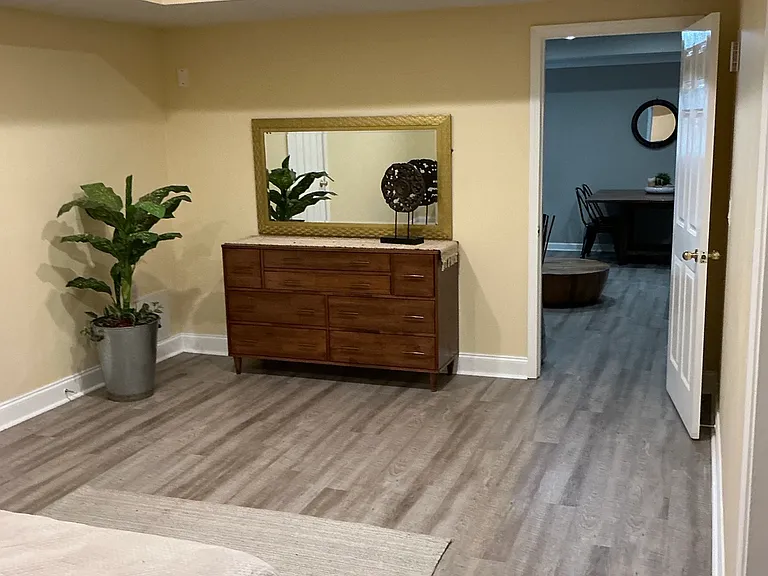 Bedroom Looking Outwards into Living Room