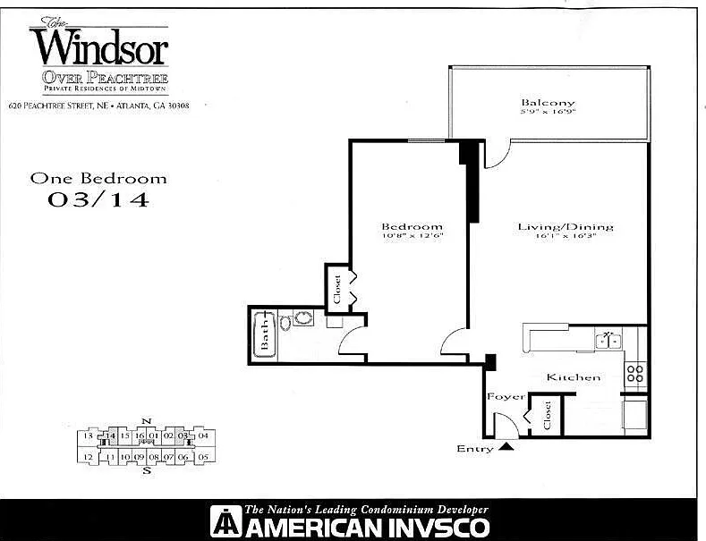 1 bed, 740 sqft, $1,500 — Photo 1