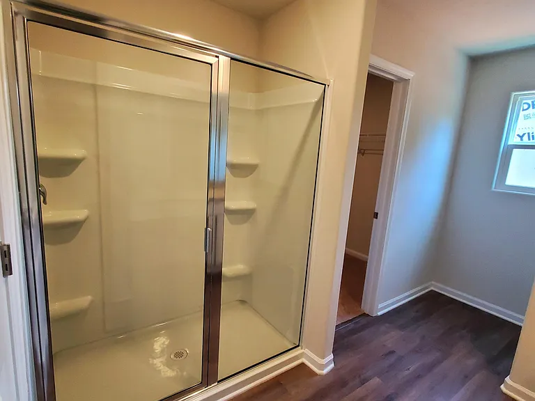 Shower Area and Walk-in Master Closet from Master Bath Upstairs