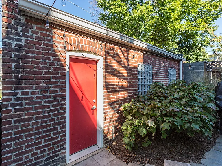 Garage entrance