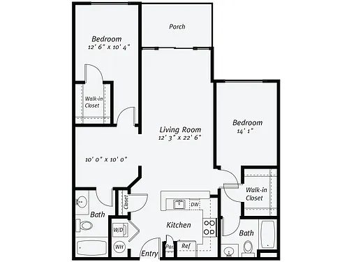 Floor plan B1