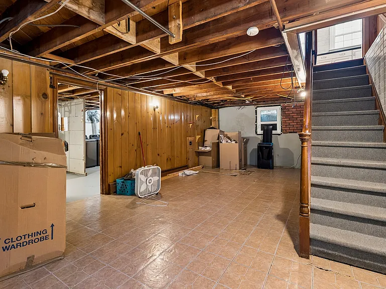 Finished part of the basement