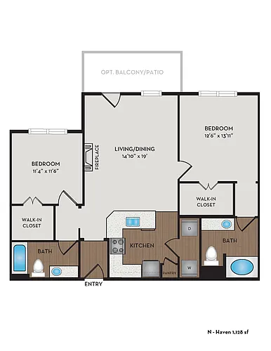 Floor plan Haven