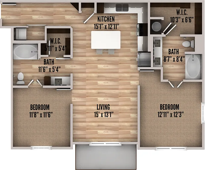 Floor plan B5