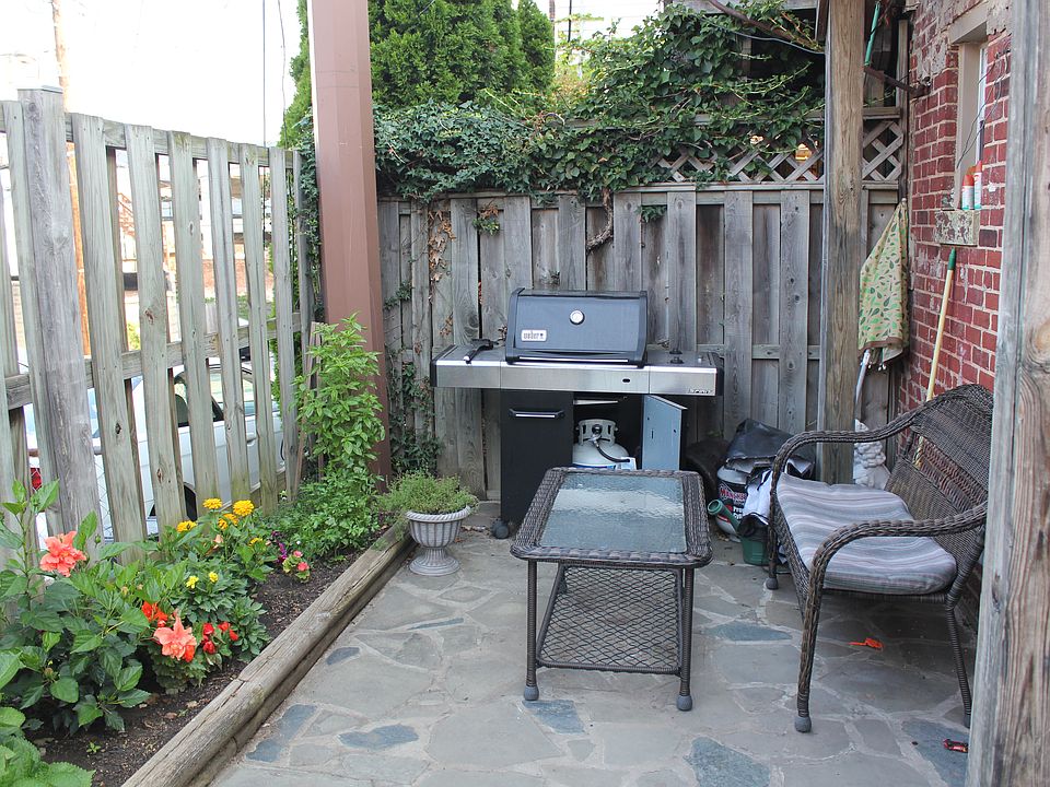 First floor patio