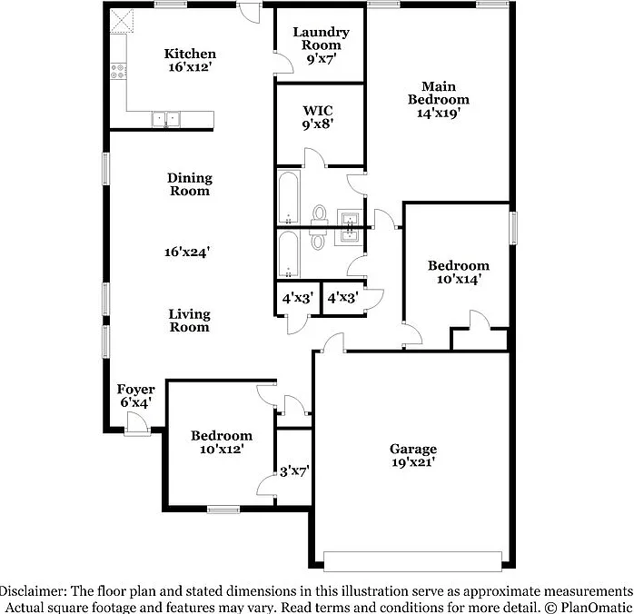 3 bed, 2.0 bath, 1576 sqft, $1,975 — Photo 2