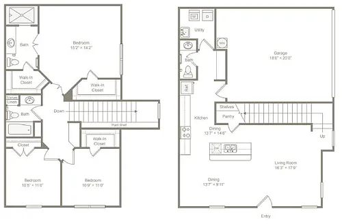 Floor plan TH1