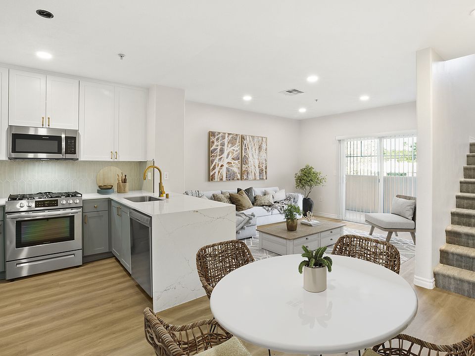 Living Area and Kitchen