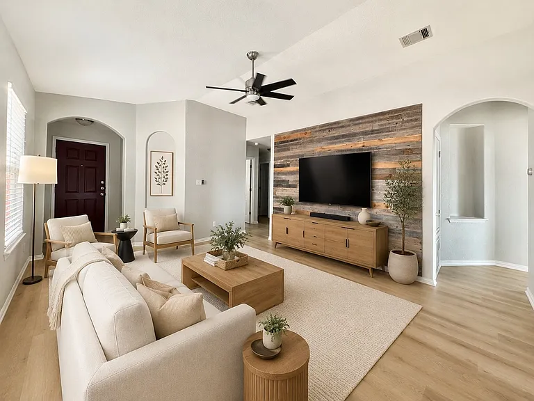 Living room - Virtually staged