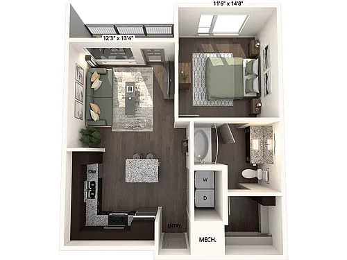 Floor plan A4-699-E