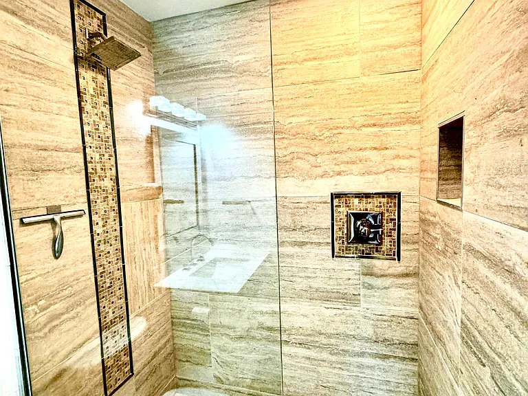 Guest bath and powder room. All new design build.