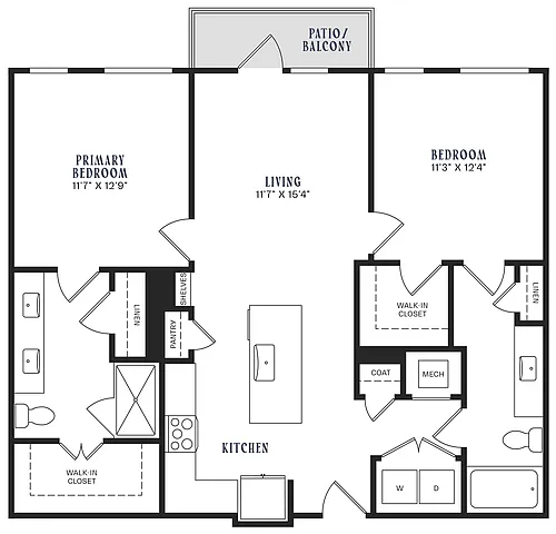 Floor plan B2