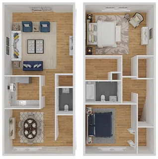 Floor plan The Coral Classic
