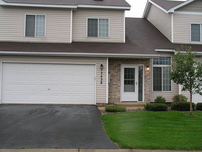 Front of townhome