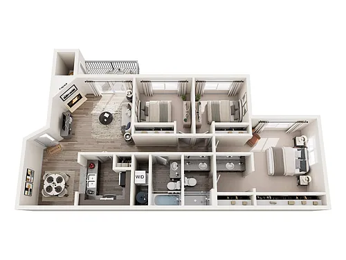 Floor plan BC1 Classic