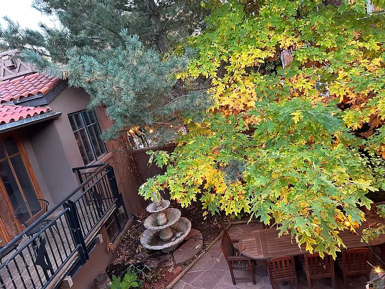 Below patio