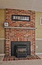 Floor to Ceiling Fireplace