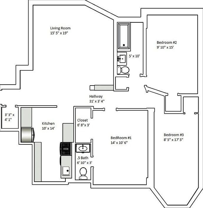 1st image of 4810 43rd Ave #6D