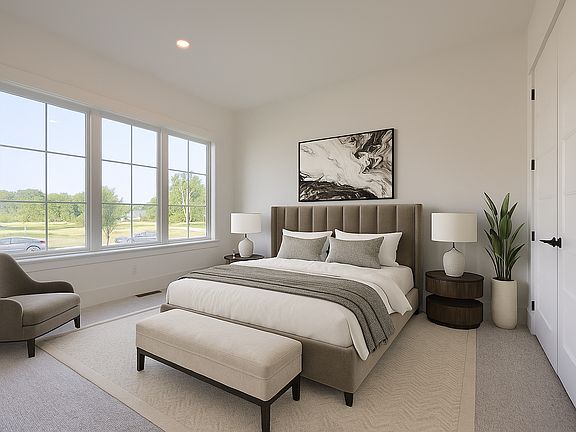 VIRTUALLY STAGED First Floor Bedroom