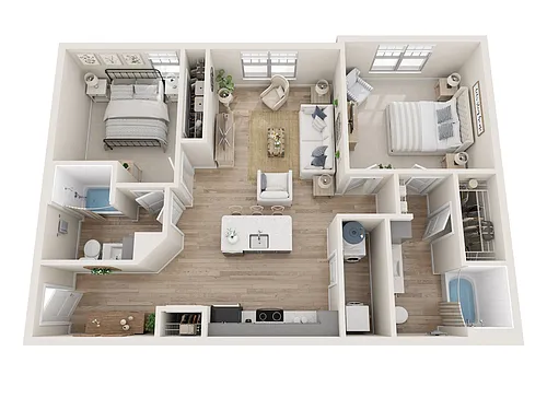 Floor plan B1