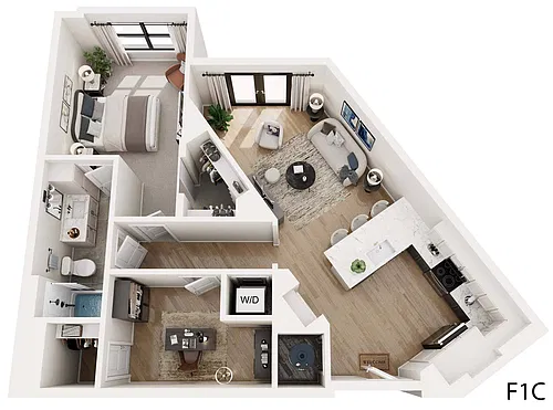 Floor plan F1C