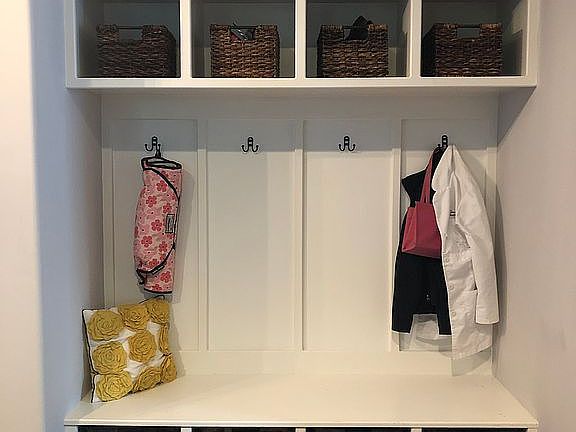 Custom built ins throughout 