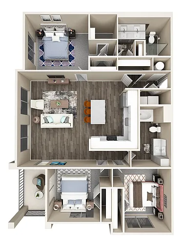 Floor plan C1