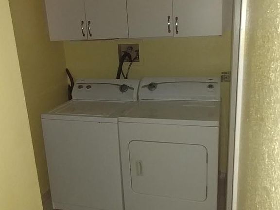 Laundry area