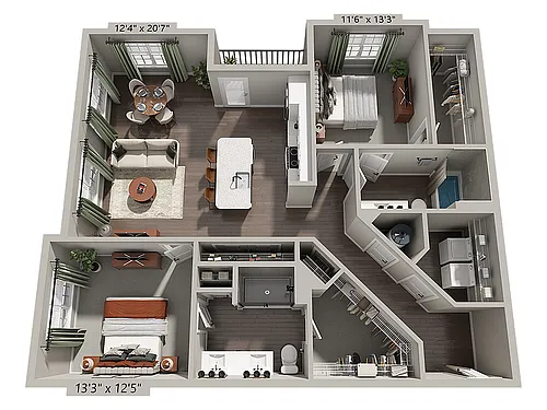 Floor plan B2