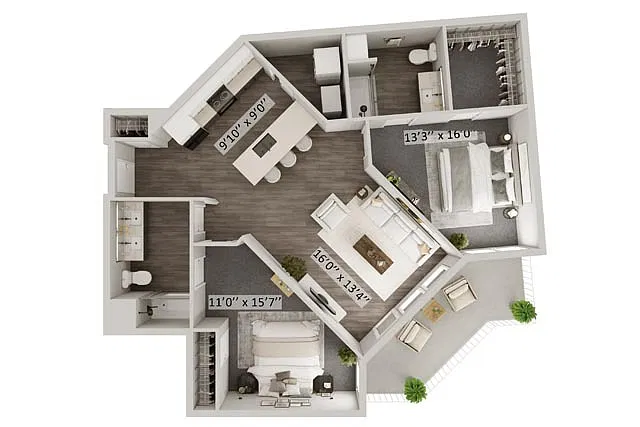 Floor plan Tressel