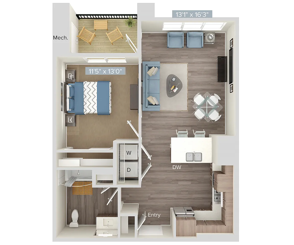 Floor plan A5-315-409