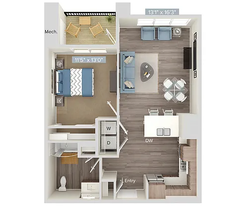 Floor plan A5-315-409
