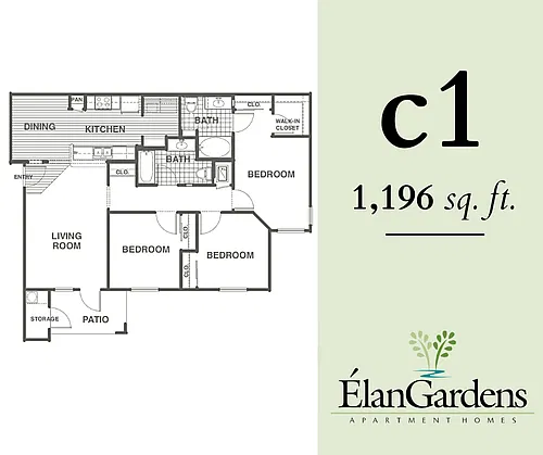 Floor plan C1
