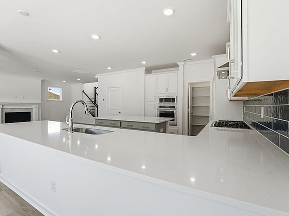 The kitchen of the Sterling at Wendell Falls.