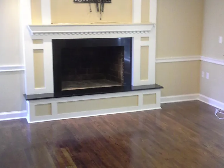 FAMILY ROOM WITH FIREPLACE